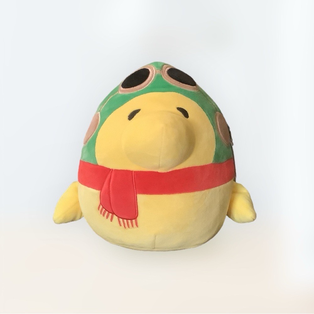 Peanuts Woodstock Pilot NWT Squishmallow Plush 8 inches tall Set